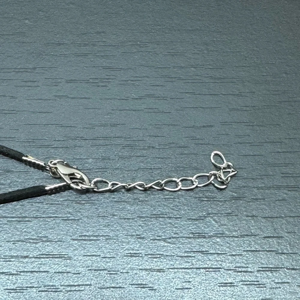 Set of 2 Natural Stone Drop Pendant Suede & Faux
Leather String Cord Necklaces - Picture 6 of 9